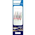 Saltwater Pro 5 Hook Sparckle Rig Multi ColouRed